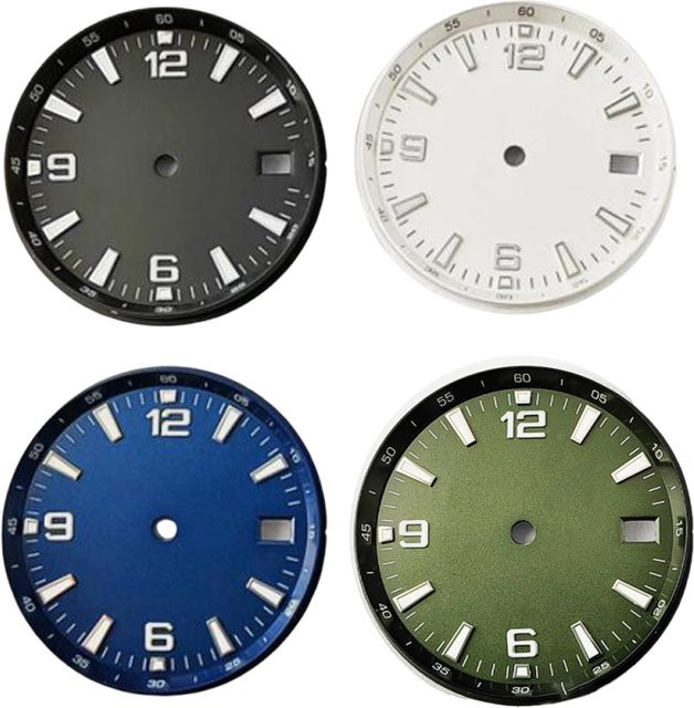 RICHUS Zifferblatt, 31 mm, weiß, Unisex - Bild 1