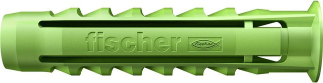 Fischer Spreizdübel SX Green aus Nylon Ø 10 mm x 50 mm, 45 Stück - Bild 1
