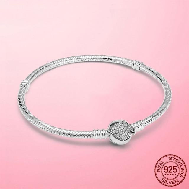 Allbestart Armband 925 Silber, Zirkonia, Damen, 18cm - Bild 1