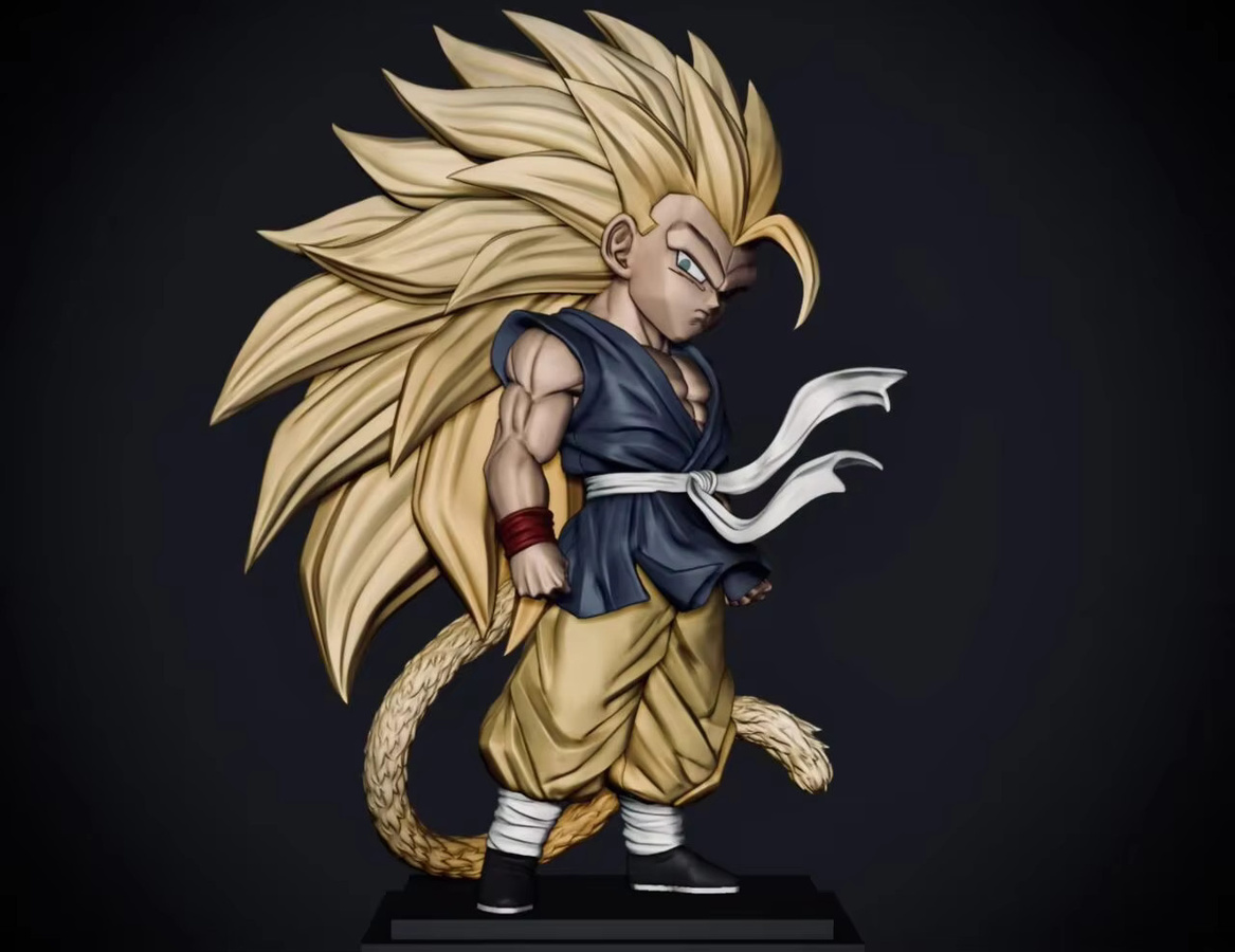 Bandai Dragon Ball GT Son Goku Figur, PVC-Statue, 28cm - Bild 2