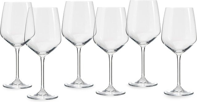 ECHTWERK Rotweingläser Daily Set, 6 Stück, transparent, 627 ml - Bild 1