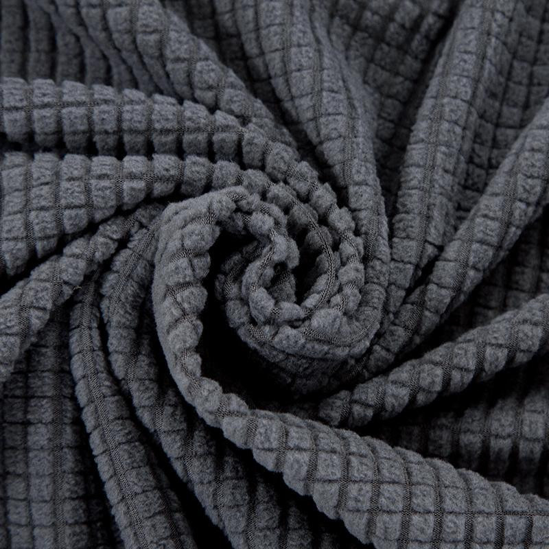 BRHUIXUE Jacquard Esszimmerstuhlbezug aus Stretch-Material, 1-teilig, Rosa - Bild 4