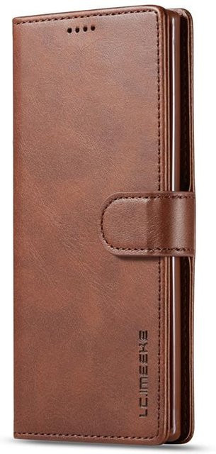 Xiaomi Leder-Brieftasche Flip Cover Handyhülle für POCO X4 Pro 5G rotbraun - Bild 1