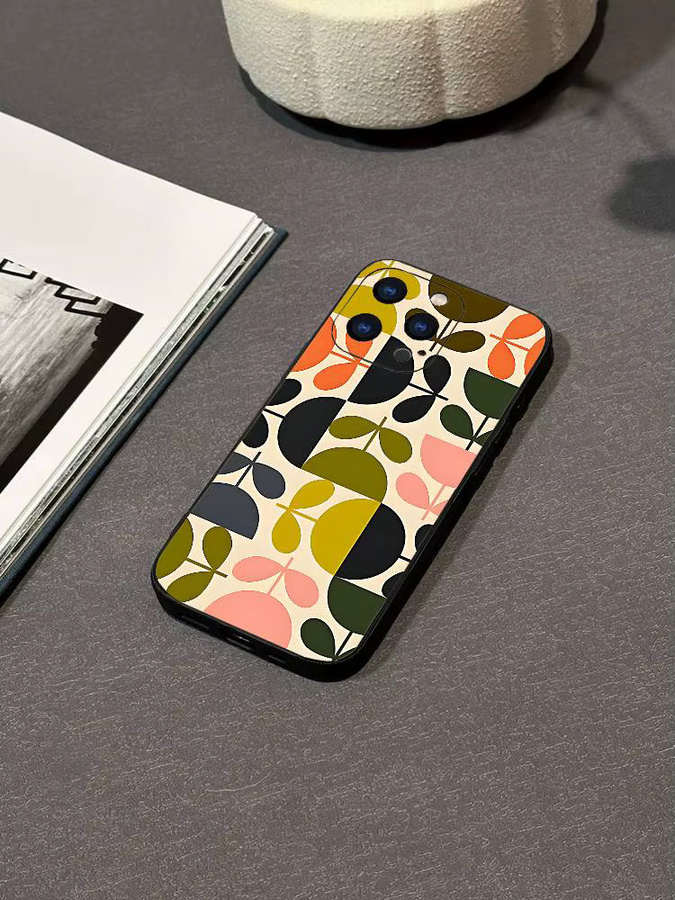 Orla Kiely Multi Stem Folio Handyhülle für iPhone 15, 14, 13, 12, 11 Pro Max und Plus in Multicolour - Bild 7