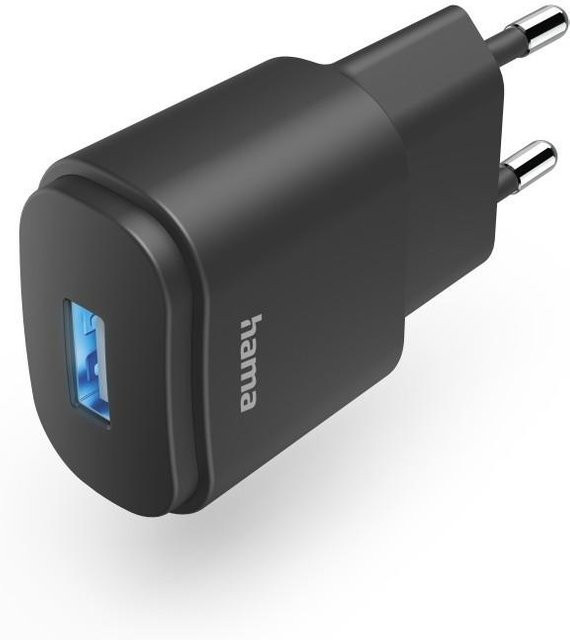 Hama Ladegerät USB-A 6 W Schwarz - Bild 1