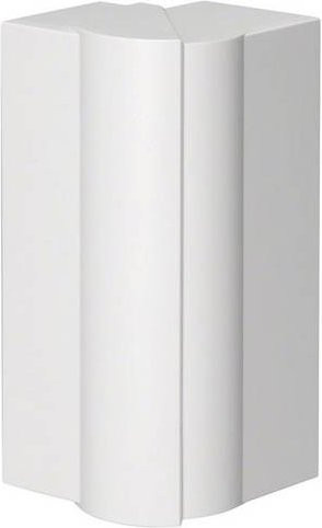 Hager Außeneck BR652103DH9016 Weiß, Breite: 21,0 cm, Tiefe: 6,8 cm - Bild 1