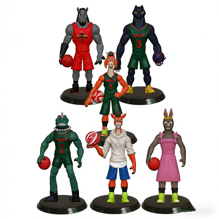 Bandai Miracle Dream Team Figuren, Actionfiguren, 6-teiliges Set - Bild 3