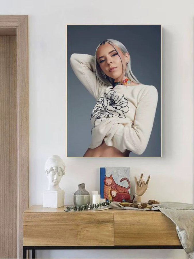 Y-Young Retro Wandaufkleber Miko Poster als dekoratives Gemälde für dein Wohnzimmer oder deine Bar - Bild 3