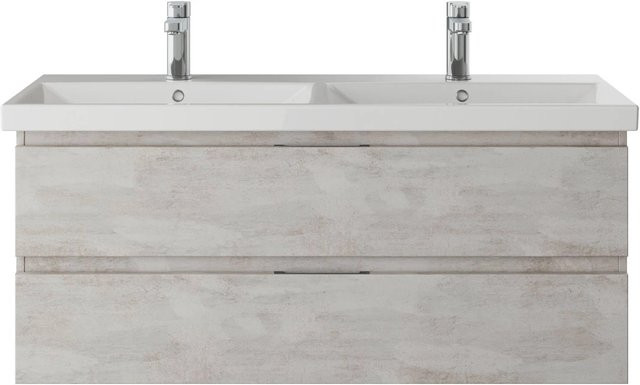 Pelipal Waschbeckenunterschrank Serie 4035 in Hellgrau, Breite: 116 cm, Höhe: 48,2 cm - Bild 1