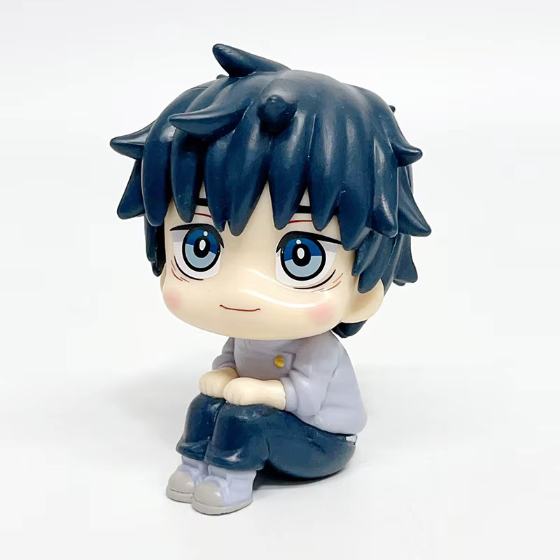 Bandai Q-Version Spell Warrior Xia Youjie Charakter Figur aus PVC in Blau als handgefertigtes Ornament - Bild 3