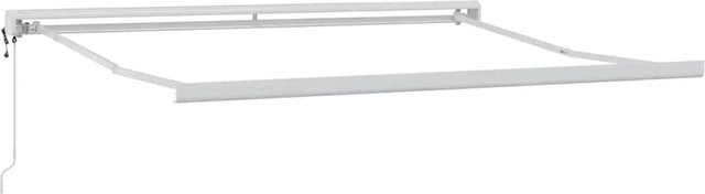 vidaXL Markisenrahmen aus Aluminium in Weiß B: 350 cm, T: 250 cm, H: 165 cm - Bild 1