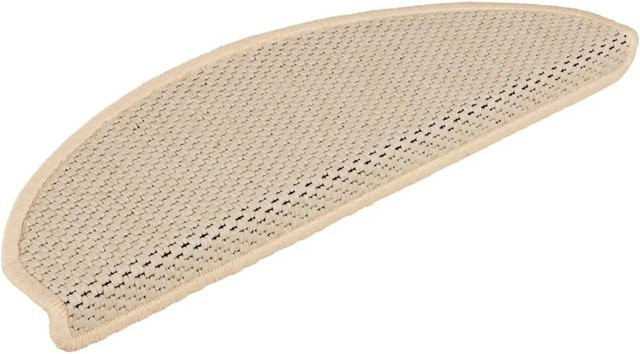 vidaXL Stufenmatten Selbstklebend in Sisal-Optik, 30 Stück, Beige, B/T/H: 65 x 21 x 4 cm - Bild 1