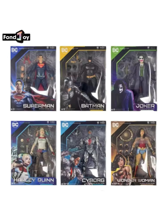 FondJoy DC Actionfiguren Sammlung Spielzeugmodelle - Bild 3