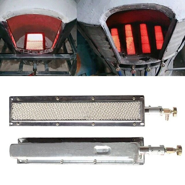 Infrarot Gasgrill Keramik-Seitenbrenner für dein BBQ Zubehör, Breite: 41 cm, Tiefe: 8 cm - Bild 1