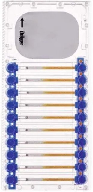 Dräger Microtubes für Essigsäure 2 50 Ppm transparent - Bild 1