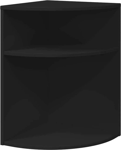 vidaXL Beistelltisch in Schwarz, Contemporary Design aus Holzwerkstoff, B/T/H: 39,7 x 39,7 x 60 cm - Bild 1