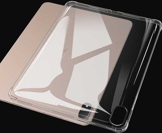 Transparente TPU Schutzhülle für OnePlus Pad Pro und Oppo Pad 4 Pro, stoßfeste Silikon-Abdeckung mit Airbags - Bild 1