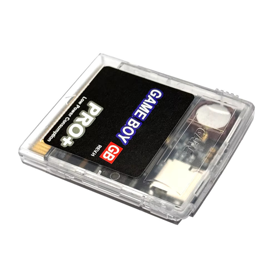 Multifunktionale EDGB-Spielkarte für Gameboy Color und Game Boy GB GBC mit 4 GB MicroSD-Speicher und OSV4-System, transparent - Bild 2