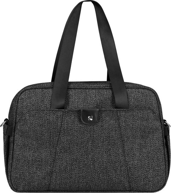 Kikkaboo Wickeltasche Chelsea mit Wickelunterlage und Thermofach in Black - Bild 1
