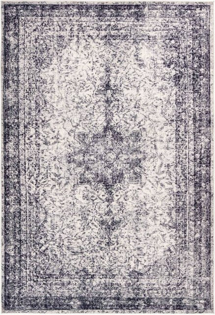 Padiro Kurzflorteppich Piemont 825 Grau B/H/L: 120 x 1,1 x 170 cm oder 200 x 1,1 x 290 cm - Bild 1