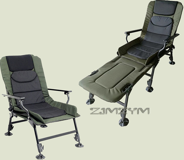 ZJMZYM Multifunktions Klappbett aus 600D Oxford Tuch in Grün für Camping und Büro - Bild 1