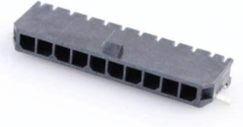 Molex Stiftgehäuse-Platine 436501012 in Schwarz - Bild 1