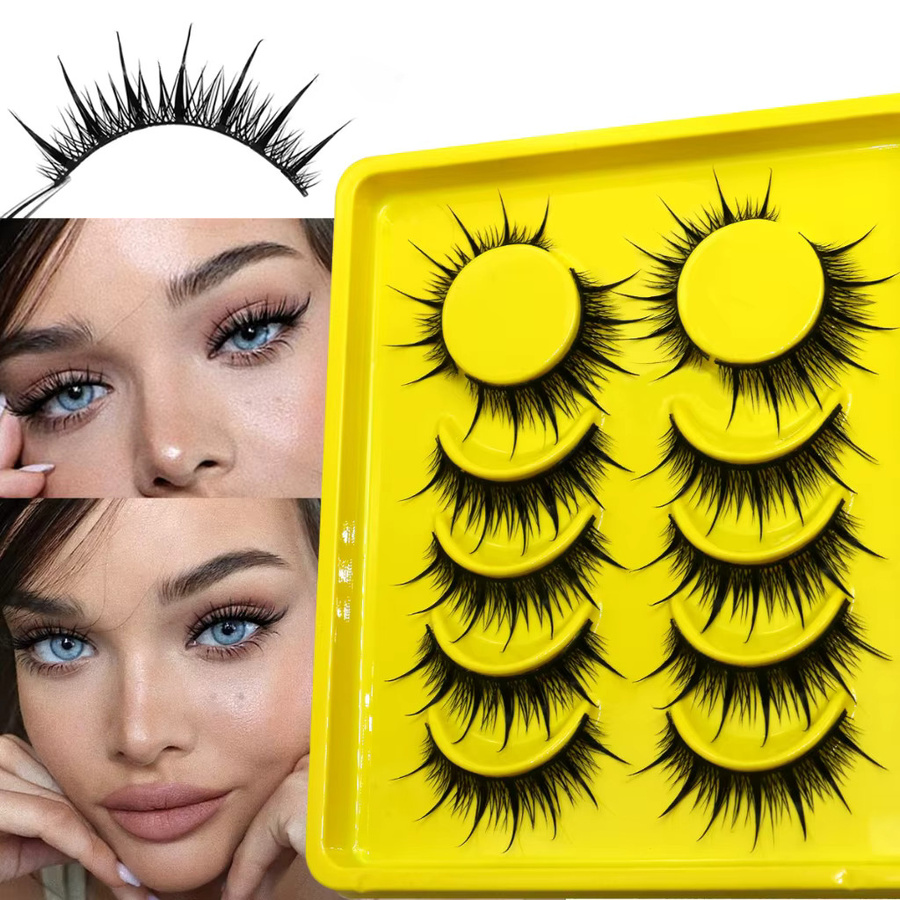VELTRINAY Manga Lashes Künstliche Wimpern, Unisex - Bild 3