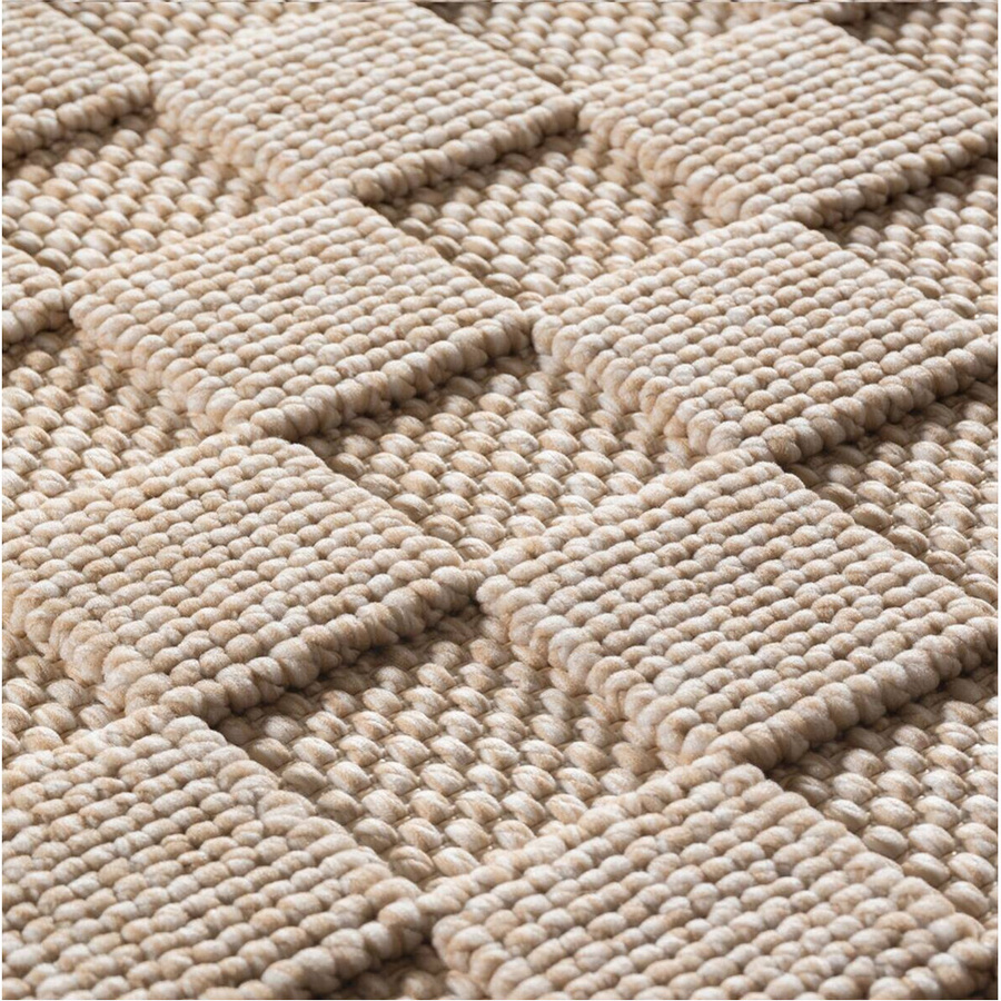 Ayyildiz Kurzflorteppich Helix beige B/H/T: 200 x 0,7 x 290 cm - Bild 1