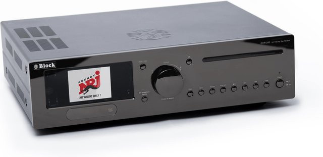 CVR-200 Netzwerk-HiFi-Receiver in Chrom Schwarz - Bild 1