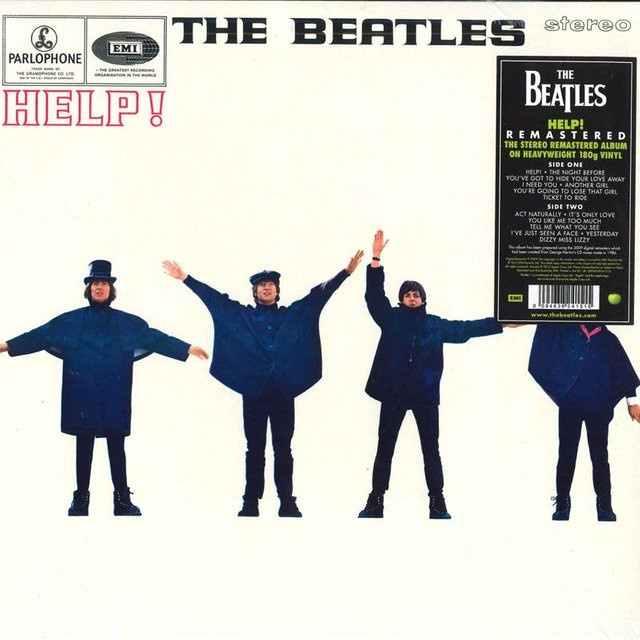 Help, Beatles, Vinyl/LP, blue - Bild 1