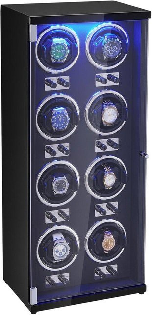 Uhrenbeweger Buying Solutions MB, 8 Automatikuhren, 8 japanische Mabuchi-Motoren, Schwarz, Unisex - Bild 1