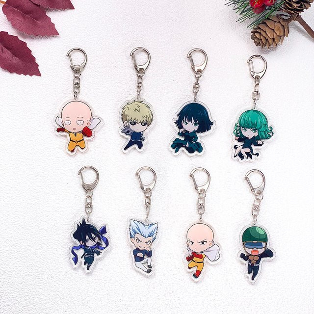 Potdemiel Schlüsselanhänger Anime-Figuren, Acryl, Unisex - Bild 1