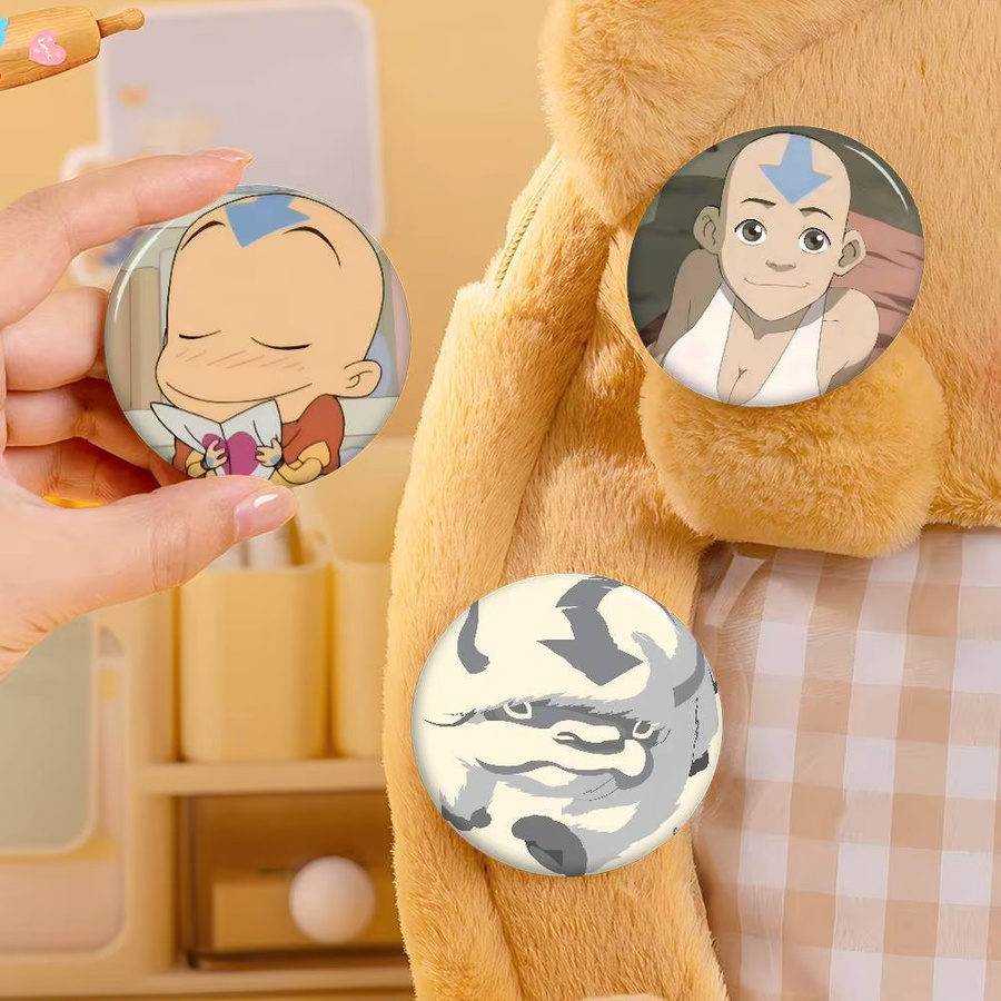 Brosche Anime Avatar The Last Airbender, Runde Anstecknadel - Bild 3