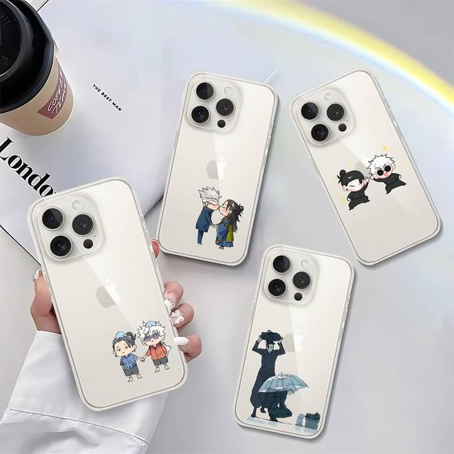 S-Sa-torus S-Su-gurus Transparente Handyhülle für iPhone 17 16 15 14 13 12 11 Pro Max Plus - Bild 1
