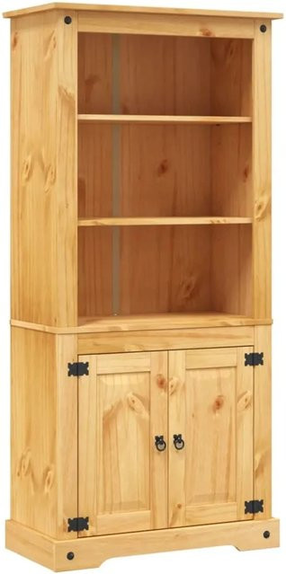 vidaXL Buffetschrank Mexiko-Stil aus Kiefernholz in Braun, B/T/H: 80 x 40 x 170 cm - Bild 1