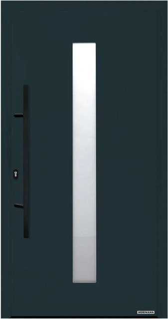 Hörmann Haustür Thermo65 Motiv 610S mit Glaseinsatz Anthrazitgrau B: 110 cm, H: 210 cm, DIN Links - Bild 1