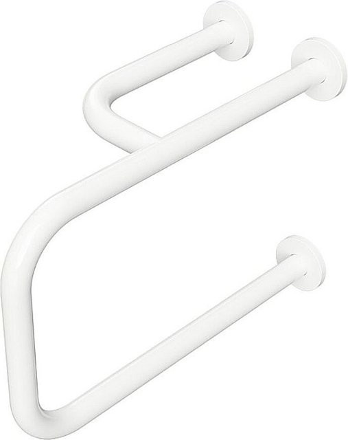 Brillantbad BELP Stützgriff Links in Weiß, Metall, B/T/H: 23,5 x 38,0 x 77,6 cm, 120 kg Traglast für Bad und WC - Bild 1