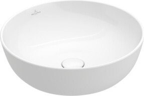 Villeroy & Boch Aufsatzwaschtisch Artis in Weiß, rund, ohne Überlauf, Durchmesser: 43 cm - Bild 1