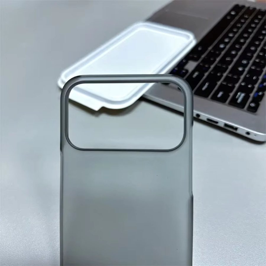 Slim Case Frosted Pure Color für Samsung Galaxy S26 S25 S24 S23 S22 S21 Ultra Plus FE in Schwarz - Bild 3