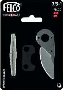 Felco Ersatzteil-Set für Felco 7, 8 und 8CC mit Klinge, Feder und Stellschlüssel in Silber - Bild 1