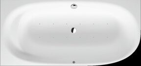 Duravit Whirlwanne Cape Cod Eckwanne mit Air-System, Farbe: Weiß, B/T: 190 x 90 cm - Bild 1