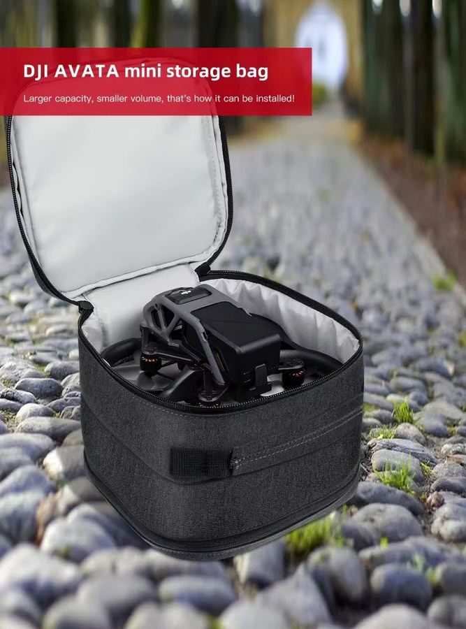 DJI Avata Mini Tragetasche mit großem Stauraum für Drohnenzubehör - Bild 4