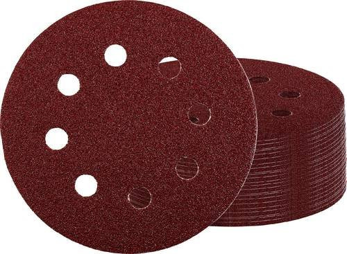 Einhell Schleifpapier für Exzenterschleifer Körnung 120, Durchmesser: 12,5 cm, 50 Stück - Bild 1