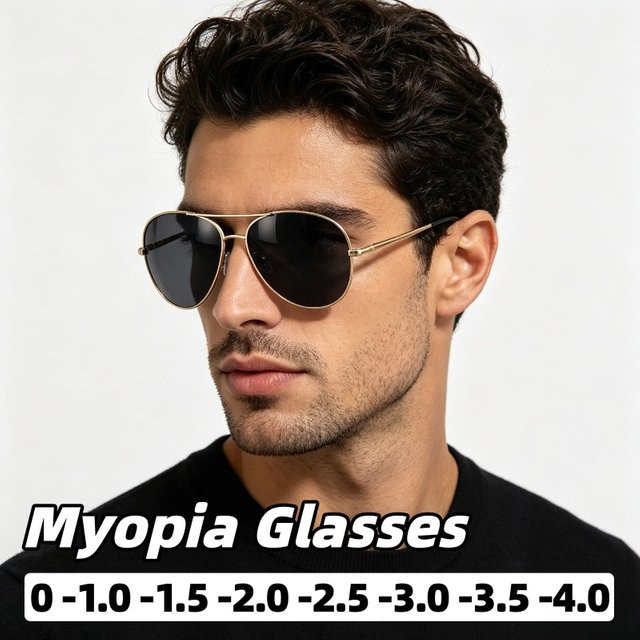 ERIKOLE Sonnenbrille Aviator, Vollrand, Metall, Herren - Bild 1