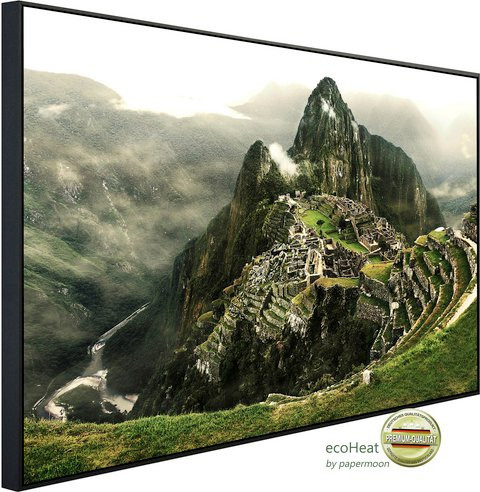 papermoon Infrarotheizung EcoHeat Machu Picchu mit Matt-Effekt in Bunt, App-Steuerung und Überhitzungsschutz - Bild 1