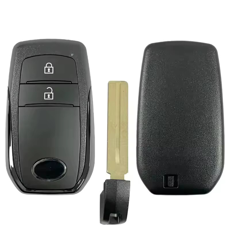 KEYECU Smart Key für Toyota Yaris 2020, 2 Tasten, 433,58/434,42 MHz, 4A NCF29A1M HITAG AES Chip, Schwarz - Bild 4