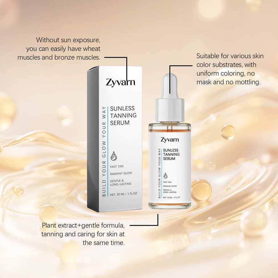 Jaysuing Selbstbräunungs-Serum, 30 ml, Unisex, Gesicht und Körper - Bild 2