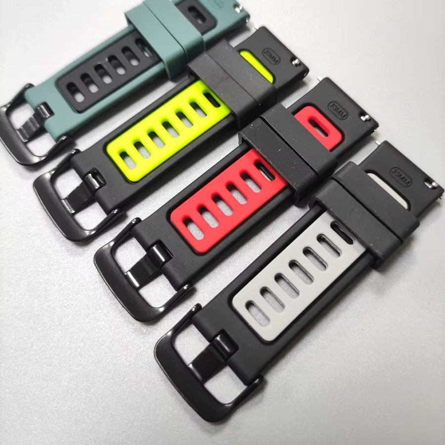 Amazfit Uhrenarmband Silikon, Multicolor, Unisex - Bild 4