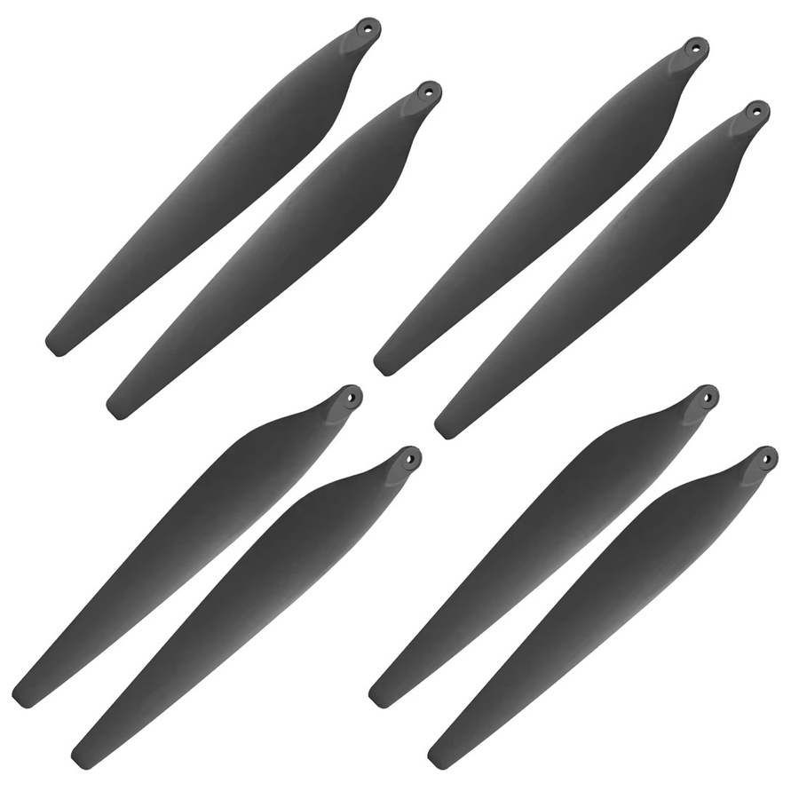 FEICHAO 30-Zoll Faltbare Kohlefaser-Propeller 3090 CW CCW 2-Blatt in Schwarz für RC Agrar-Drohnen - Bild 2