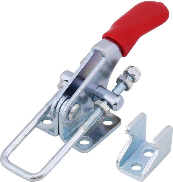 Neoglint 4-teiliges Set Knebelklemmen aus Metall in Silber mit 163 kg Haltekapazität GH40323 - Bild 1